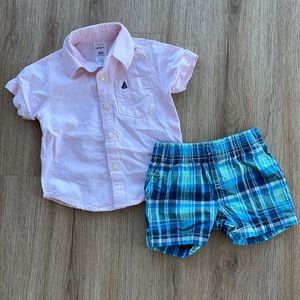 ❤️SOLD ❤️ Carter’s Size 6M. Used in good condition. Colour pink and blue